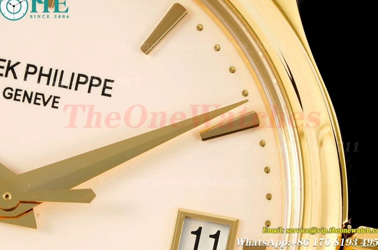 Calatrava V2 324 LE Ref.5227 Lvory Series White 3KF YG 0323